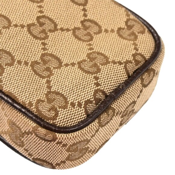 Gucci Beige Canvas GG Cigarette Case Pouch 115249/1147 XX92232 - Picture 3 of 6